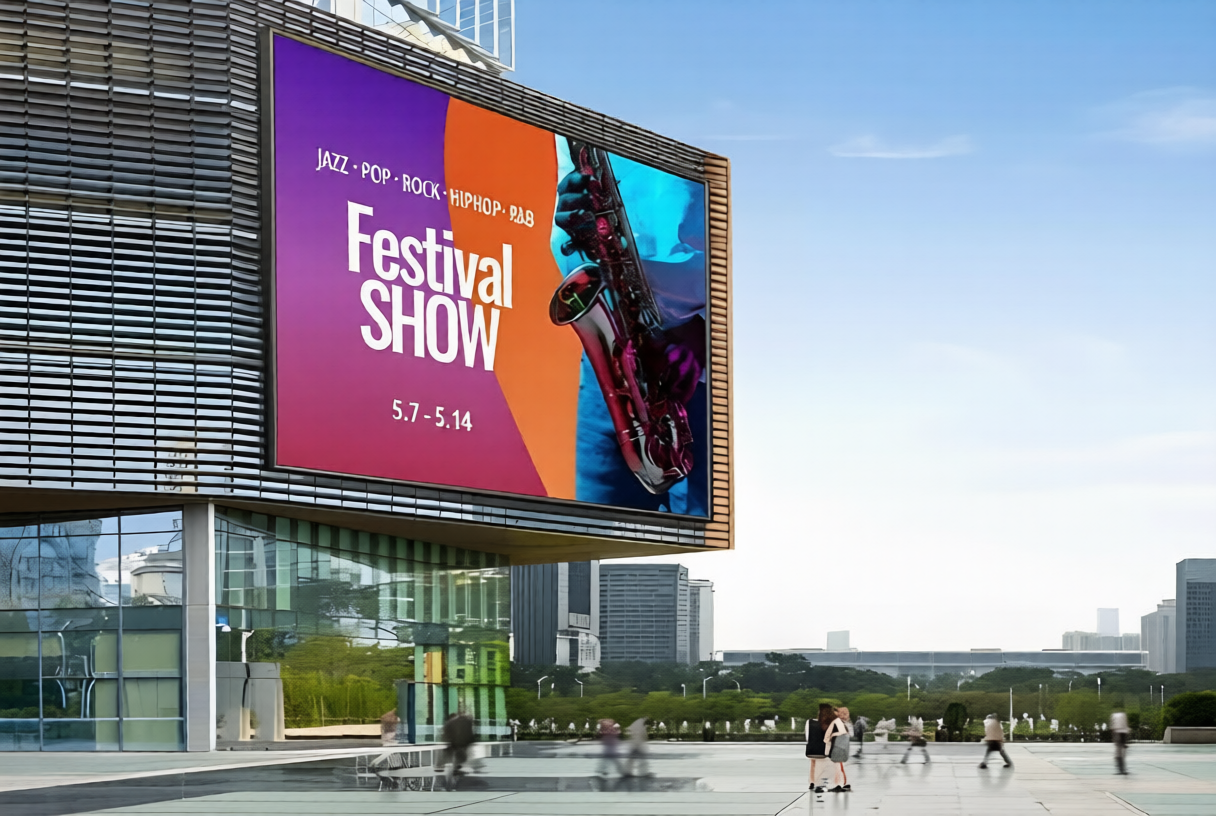 Надворешен LED Дисплеј 3