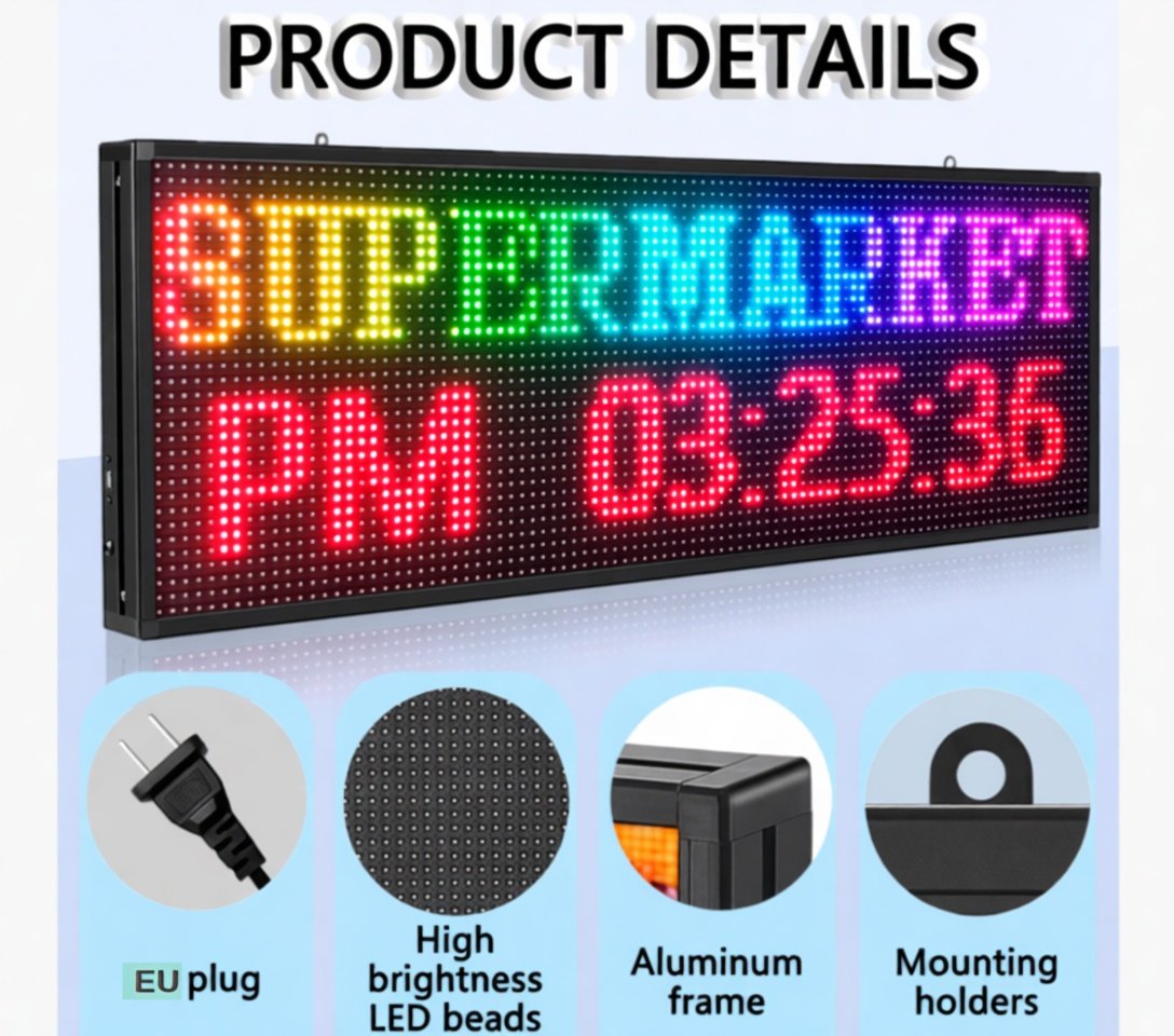 Информативен LED 4